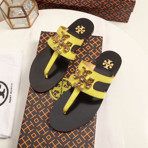 Replica Tory Burch TB Slippers For Women #1210221 $96.00 USD for Wholesale