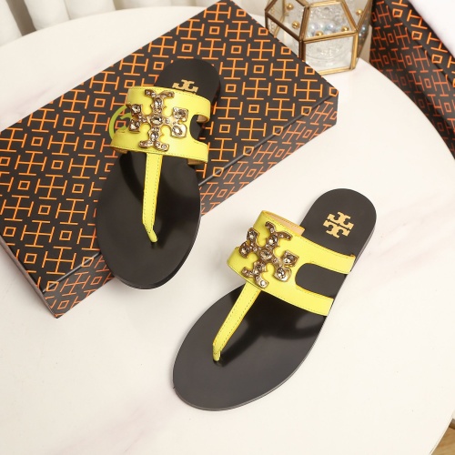 Replica Tory Burch TB Slippers For Women #1210221 $96.00 USD for Wholesale