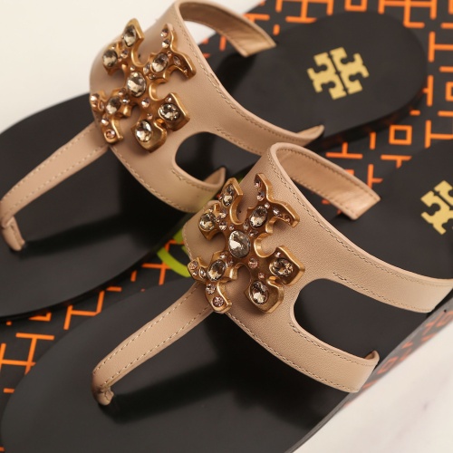 Replica Tory Burch TB Slippers For Women #1210223 $96.00 USD for Wholesale