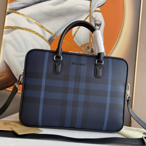 Replica Burberry AAA Man Handbags #1210224 $160.00 USD for Wholesale