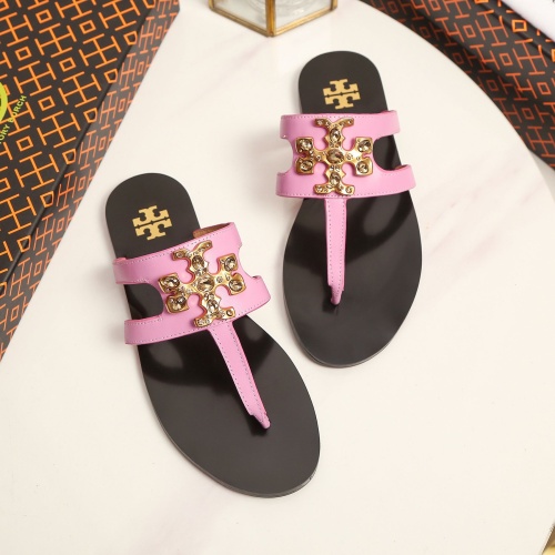 Replica Tory Burch TB Slippers For Women #1210225 $96.00 USD for Wholesale