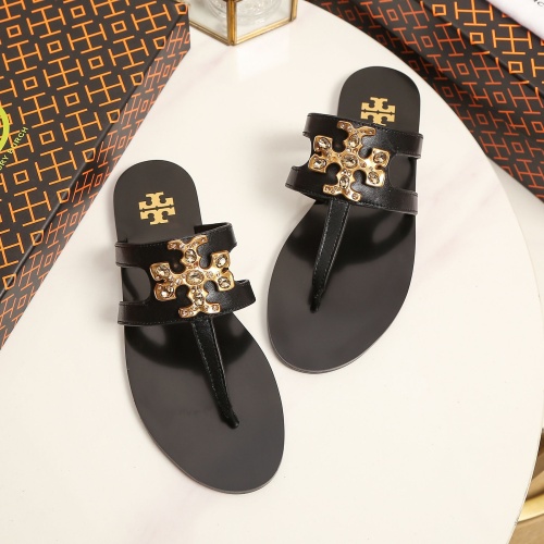 Wholesale Tory Burch TB Slippers For Women #1210228 $96.00 USD, Wholesale Quality Replica Tory Burch TB Slippers