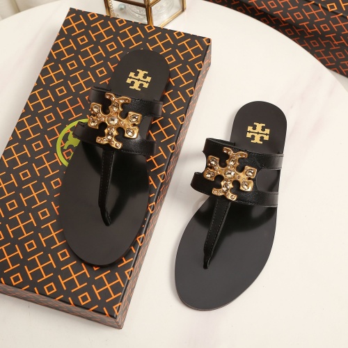 Replica Tory Burch TB Slippers For Women #1210228 $96.00 USD for Wholesale