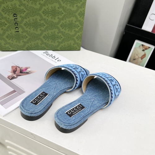 Replica Gucci Slippers For Women #1210232 $80.00 USD for Wholesale