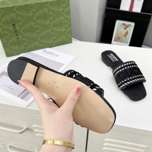 Replica Gucci Slippers For Women #1210236 $80.00 USD for Wholesale