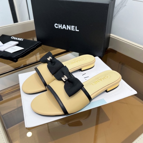 Wholesale Chanel Slippers For Women #1210241 $80.00 USD, Wholesale Quality Replica Chanel Slippers