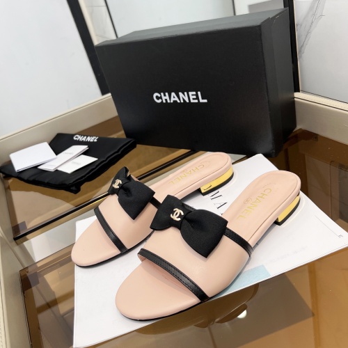 Wholesale Chanel Slippers For Women #1210242 $80.00 USD, Wholesale Quality Replica Chanel Slippers