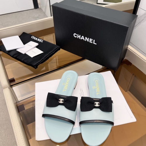 Replica Chanel Slippers For Women #1210243 $80.00 USD for Wholesale