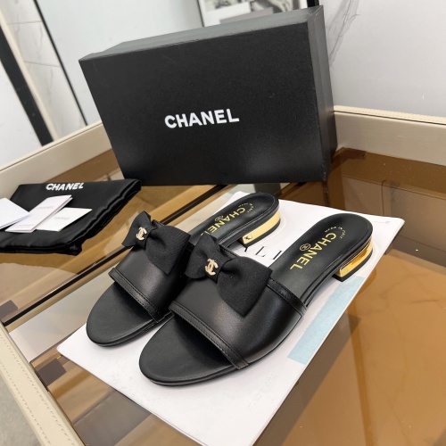 Wholesale Chanel Slippers For Women #1210244 $80.00 USD, Wholesale Quality Replica Chanel Slippers