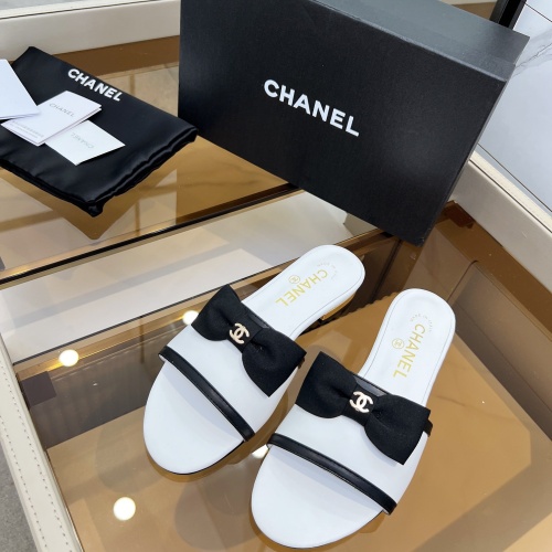 Replica Chanel Slippers For Women #1210245 $80.00 USD for Wholesale