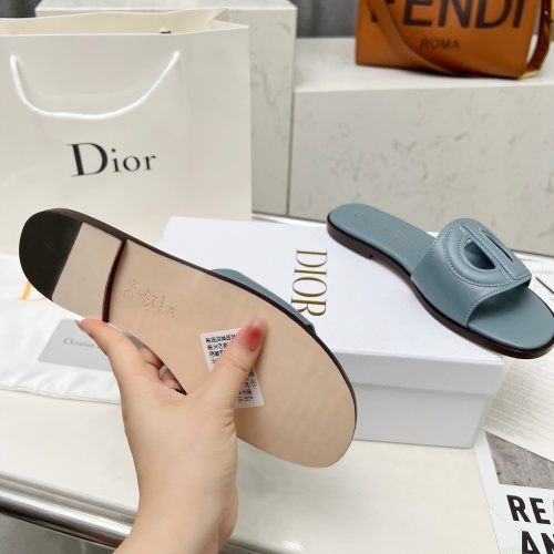 Replica Christian Dior Slippers For Women #1210256 $82.00 USD for Wholesale