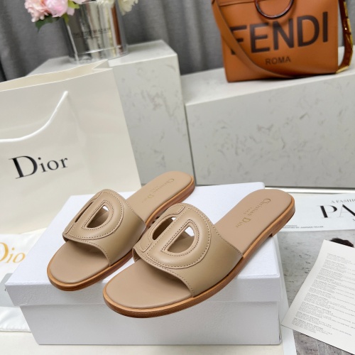 Wholesale Christian Dior Slippers For Women #1210259 $82.00 USD, Wholesale Quality Replica Christian Dior Slippers