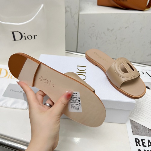 Replica Christian Dior Slippers For Women #1210259 $82.00 USD for Wholesale