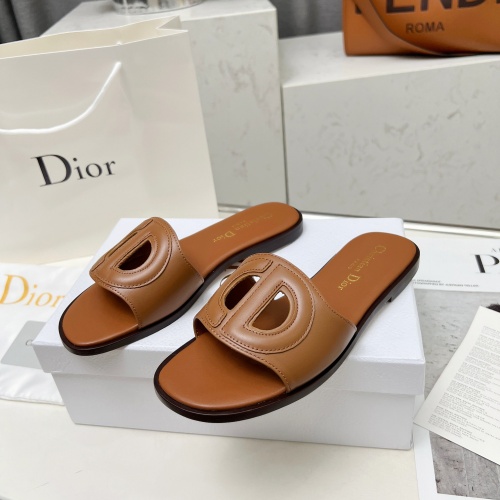 Wholesale Christian Dior Slippers For Women #1210262 $82.00 USD, Wholesale Quality Replica Christian Dior Slippers