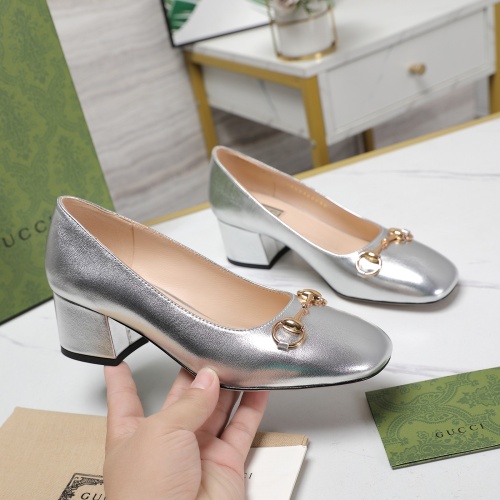 Replica Gucci High-Heeled Shoes For Women #1210323 $105.00 USD for Wholesale