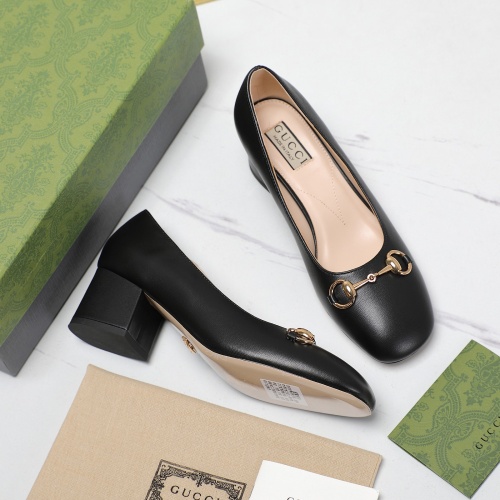 Replica Gucci High-Heeled Shoes For Women #1210330 $105.00 USD for Wholesale