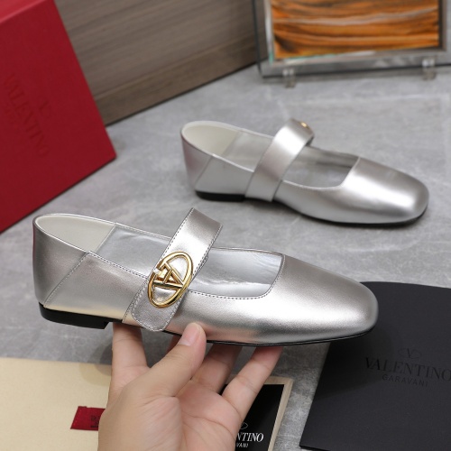 Replica Valentino Flat Shoes For Women #1210333 $108.00 USD for Wholesale