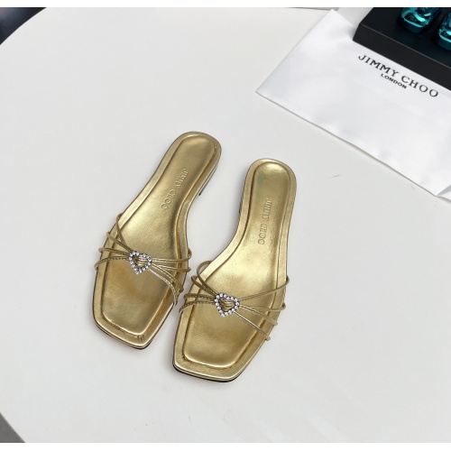 Wholesale Jimmy Choo Slippers For Women #1210374 $98.00 USD, Wholesale Quality Replica Jimmy Choo Slippers