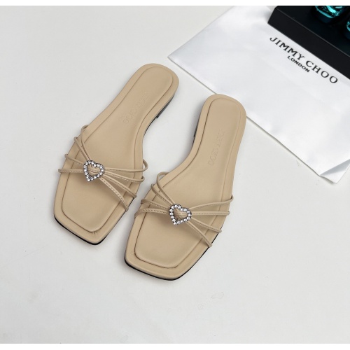 Wholesale Jimmy Choo Slippers For Women #1210377 $98.00 USD, Wholesale Quality Replica Jimmy Choo Slippers