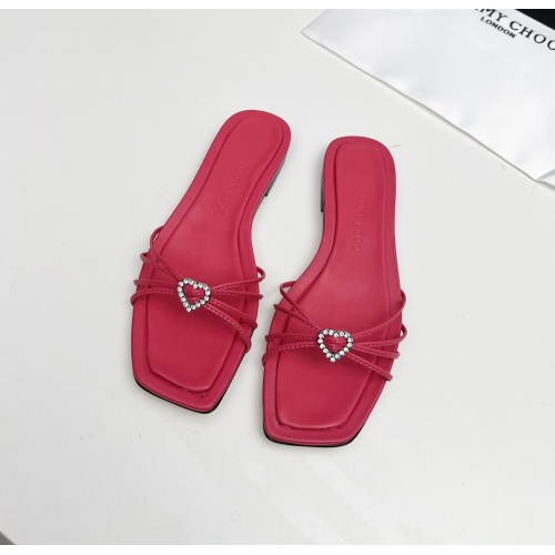 Wholesale Jimmy Choo Slippers For Women #1210378 $98.00 USD, Wholesale Quality Replica Jimmy Choo Slippers