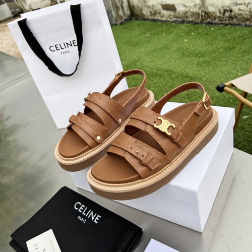 Wholesale Celine Sandal For Women #1210387 $92.00 USD, Wholesale Quality Replica Celine Sandal