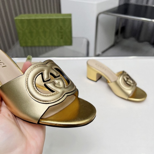 Replica Gucci Slippers For Women #1210392 $85.00 USD for Wholesale