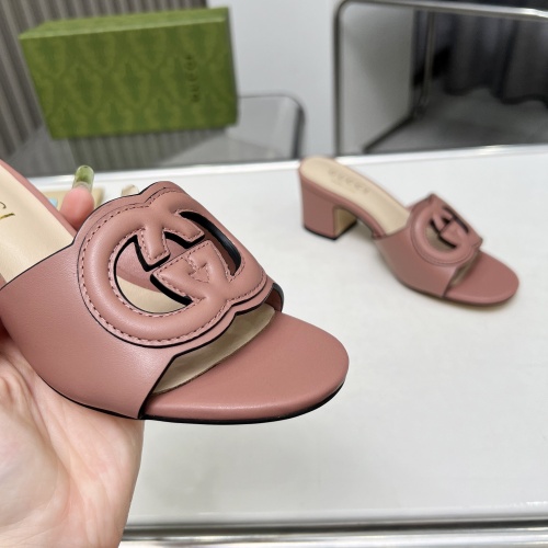 Replica Gucci Slippers For Women #1210394 $85.00 USD for Wholesale