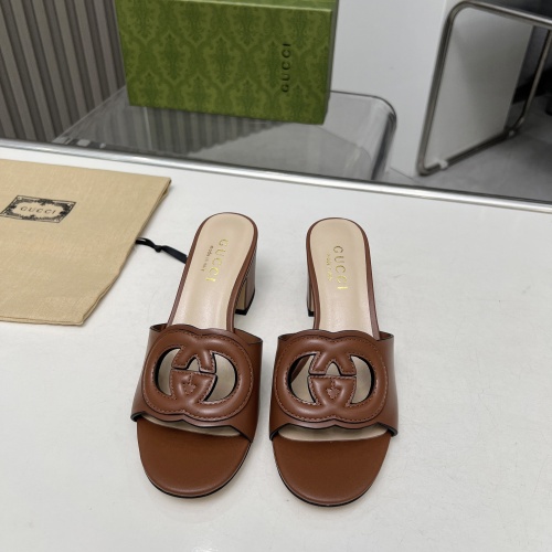 Replica Gucci Slippers For Women #1210395 $85.00 USD for Wholesale