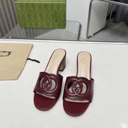 Replica Gucci Slippers For Women #1210396 $85.00 USD for Wholesale