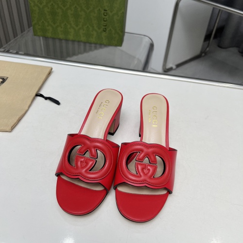 Replica Gucci Slippers For Women #1210401 $85.00 USD for Wholesale