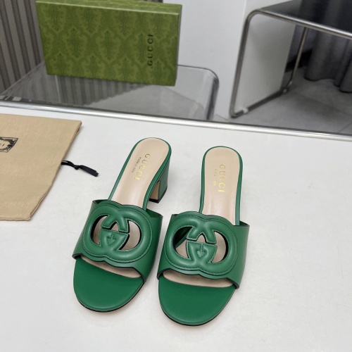 Replica Gucci Slippers For Women #1210403 $85.00 USD for Wholesale