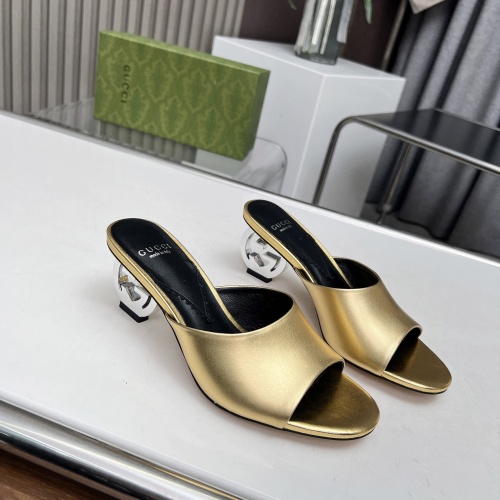 Replica Gucci Slippers For Women #1210408 $88.00 USD for Wholesale