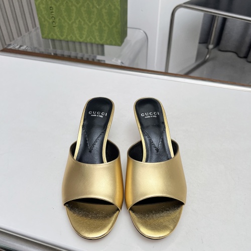 Replica Gucci Slippers For Women #1210408 $88.00 USD for Wholesale