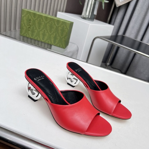 Replica Gucci Slippers For Women #1210411 $88.00 USD for Wholesale