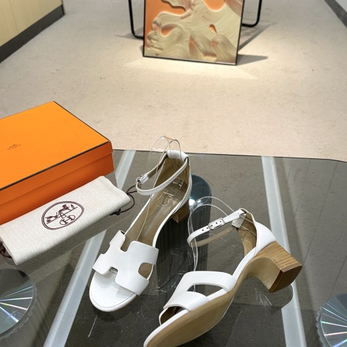 Replica Hermes Sandal For Women #1210430 $105.00 USD for Wholesale