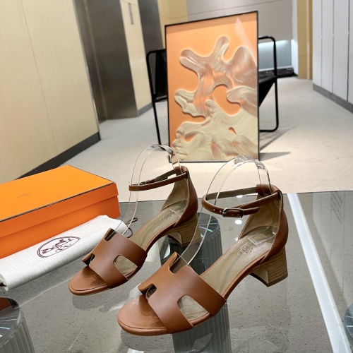 Wholesale Hermes Sandal For Women #1210431 $105.00 USD, Wholesale Quality Replica Hermes Sandal