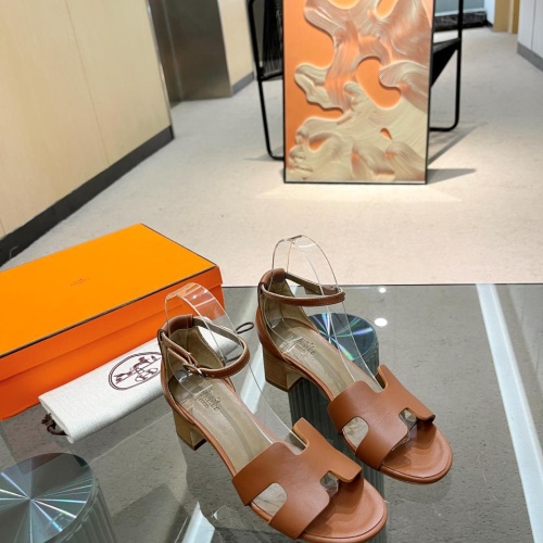 Replica Hermes Sandal For Women #1210431 $105.00 USD for Wholesale