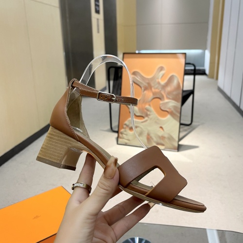 Replica Hermes Sandal For Women #1210431 $105.00 USD for Wholesale