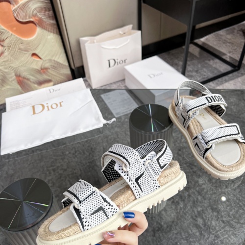 Replica Christian Dior Sandal For Women #1210434 $92.00 USD for Wholesale