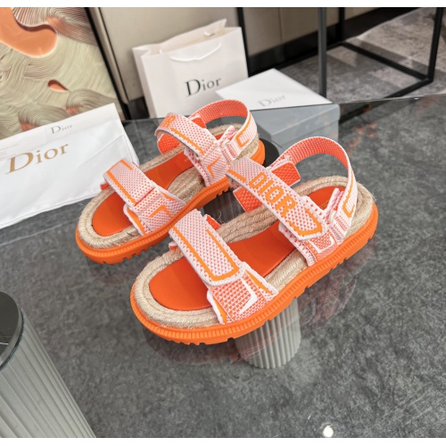 Wholesale Christian Dior Sandal For Women #1210435 $92.00 USD, Wholesale Quality Replica Christian Dior Sandal