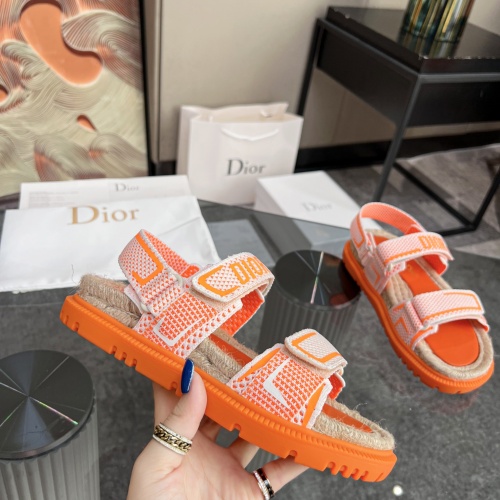 Replica Christian Dior Sandal For Women #1210435 $92.00 USD for Wholesale