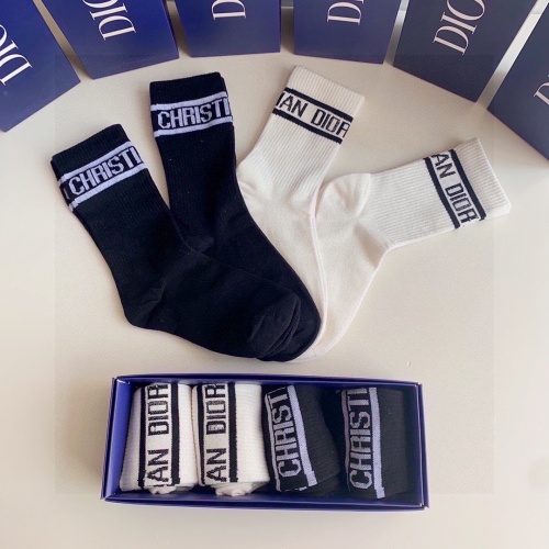 Wholesale Christian Dior Socks #1210449 $29.00 USD, Wholesale Quality Replica Christian Dior Socks