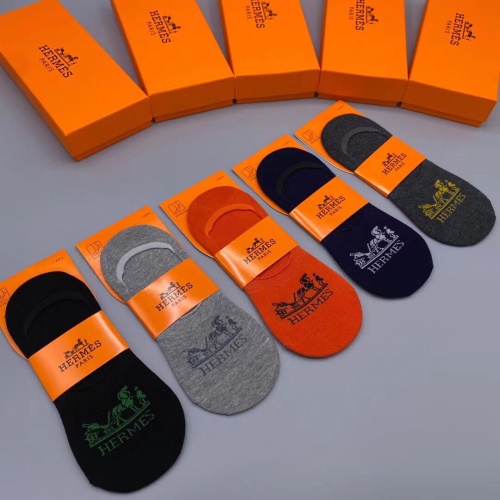 Replica Hermes Socks #1210468 $29.00 USD for Wholesale