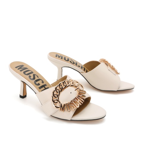 Replica Moschino Slippers For Women #1210505 $85.00 USD for Wholesale