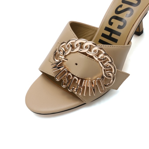 Replica Moschino Slippers For Women #1210506 $85.00 USD for Wholesale