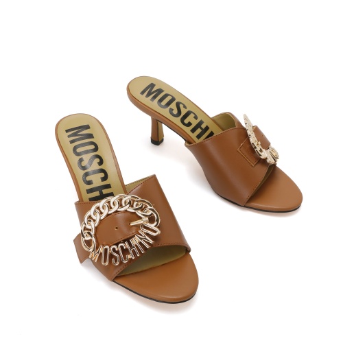 Replica Moschino Slippers For Women #1210507 $85.00 USD for Wholesale