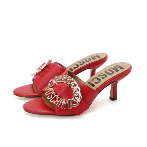 Wholesale Moschino Slippers For Women #1210508 $85.00 USD, Wholesale Quality Replica Moschino Slippers