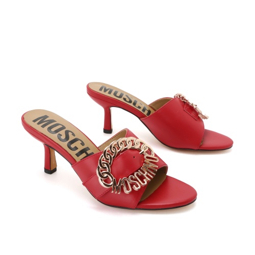 Replica Moschino Slippers For Women #1210508 $85.00 USD for Wholesale