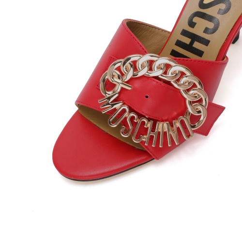 Replica Moschino Slippers For Women #1210508 $85.00 USD for Wholesale