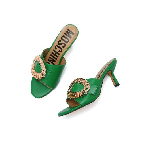 Replica Moschino Slippers For Women #1210509 $85.00 USD for Wholesale